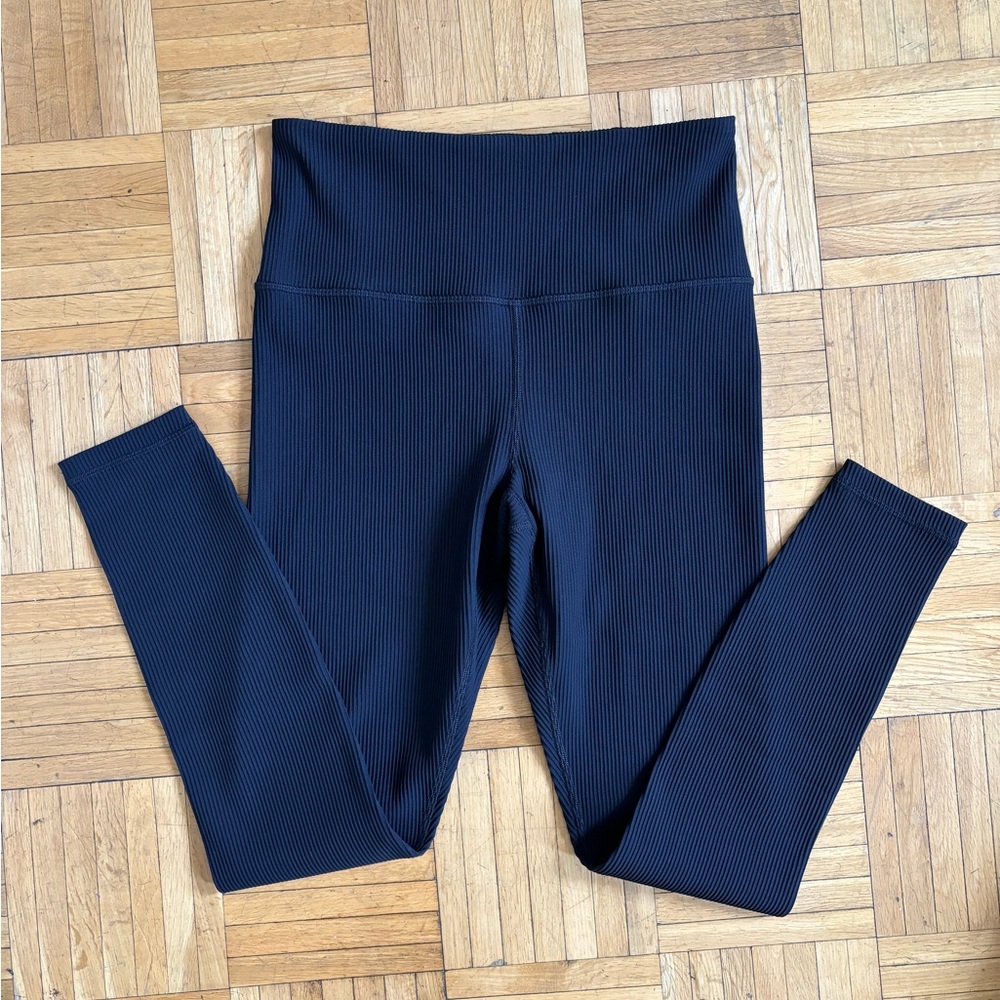 ATHLETA Elation Rib Tight Leggings, Sz M